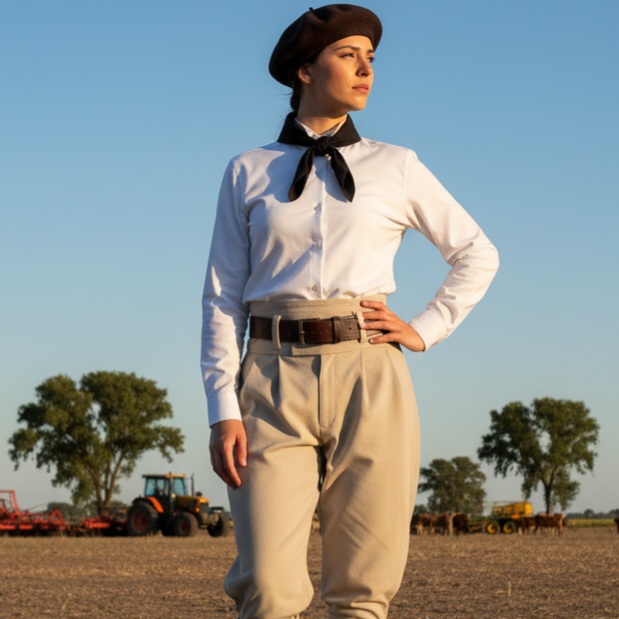 CAMISA LISA DAMA - Imagen 3