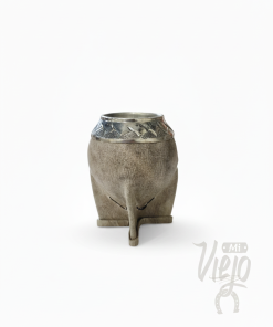 MATE TORPEDO DE CUERO CRUDO