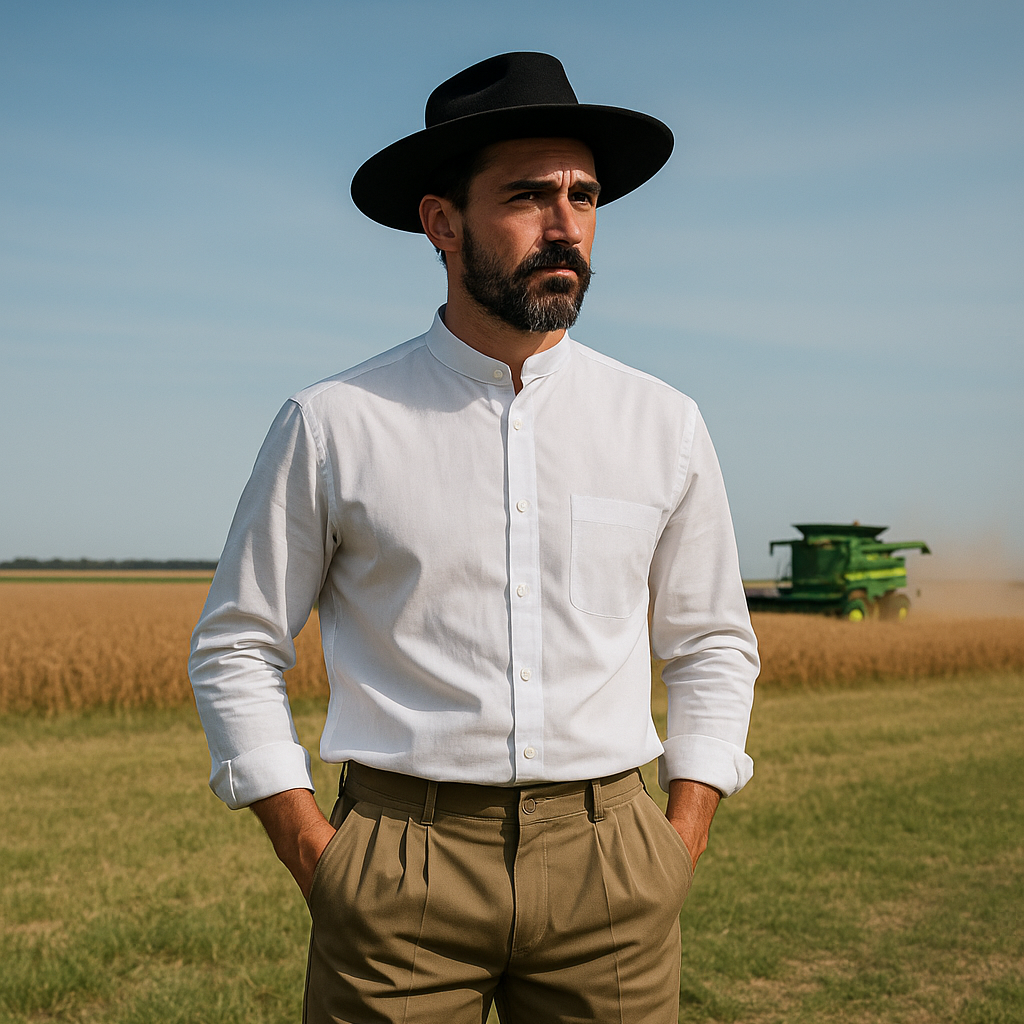 CAMISA LISA HOMBRE - Imagen 4