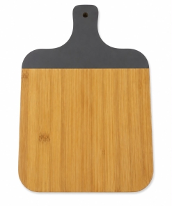 TABLA DE MAMBU CON MANGO GRIS