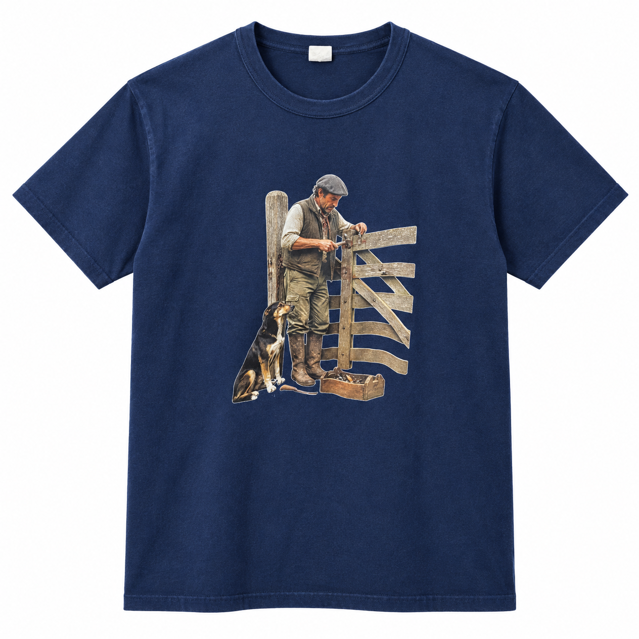 REMERA ALGODON ESTAMPADA TALLE ESPECIAL